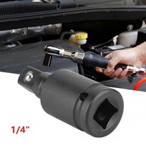 범용 목적 조인트 1/4 공압 회전 조인트 드라이브 소켓 어댑터 컨버터 감속기 에어 펀칭 임팩트 렌치 핸, 01 for tool