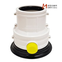 리빙테크 하수구 냄새차단 트랩 베란다 우수관 개폐기, 1개