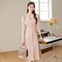 시크라인 카롤리네 트위드 원피스 CLMA-O-56