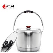 국내산 선학 스텐들통1호~5호 다양한사이즈/곰솥/들통/빨래솥, 2호