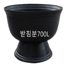 국산 반영구적 대형 연꽃화분 수련분 관공서 아파트 조경화분 수생식물 불교 사찰 교회 주차방지 상가화분 조경, 연꽃화분70(받침없음)