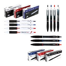 자바펜 제트라인 초저점도 유성볼펜(갑)12자루 모음/볼펜/필기구, 제트라인 (M)저중심 0.7mm(빨강)