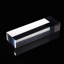 사각 투명 아크릴 판 10X3cm 20T 재단 원판 판넬 막대 458864EA, 아크릴막대10X3cm20T