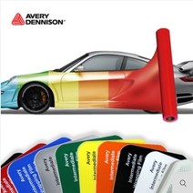 에이버리 랩핑지 시트지 123 x 100cm 루프스킨 본넷 차량용 랩핑시트지 자동차 랩핑, 유광 노랑