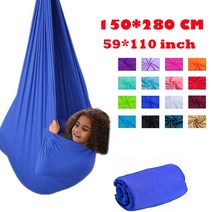 해먹 스텐드 공중 요가 실내 스윙 필라테스 실크 홈 피트니스 Snuggle 포옹 150*280 CM 20 색, 05 주황색