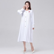 성가대복 성가대가운 찬양 현대 의류 크리스찬 교회 합창단 성자 의상 여성 성직자 가운 시 클래스 서비스 수녀 노래 AliExpress, design 15+XL
