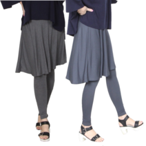 위스 플레어5부 치마레깅스 레깅스 빅사이즈