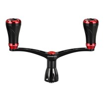 Gomexus 스피닝 릴 더블 핸들 98mm Daiwa Fuego Certate LT Luvias Exist CNC 고가공 튜닝 핸들, 98mm 다이와, 협동사, 블랙 레드