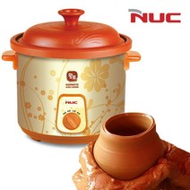 예경 엔유씨3052 황토 세라믹용기 슬로우쿠커 3.5L 대용량, 본상품선택, 본상품선택