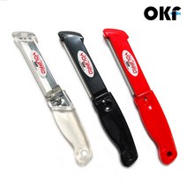 OK피싱 유프로 꽁치칼 갈치선상낚시 꽁치포칼 포뜨기 낚시칼 OKF-A100, 투명, 1개