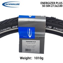 MTB 타이어 SCHWALBE-ENERGIZER PLUS 유선 블랙-리플렉스 타이어 50-584 27.5x2.00 E-바이크 전용 MTB, 01 50-584 27.5x2.00