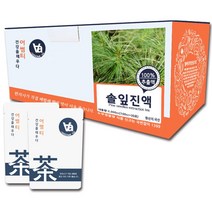 중저온추출 16시간 국산 솔잎 즙 엑기스 진액 100ml x 30개입, 1박스