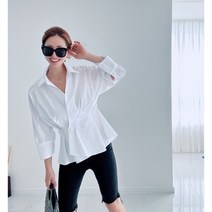 여성 봄 가을 신상품 랩 셔츠 남방 블라우스 제이블라우스