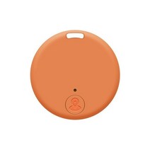 비콘 태그 동글 블루투스 미니 강아지 GPS 블루투스 5.0 트래커 분실 방지 장치 라운드 애완 동물 가방 지, 05 Orange-A, 05 Orange-A