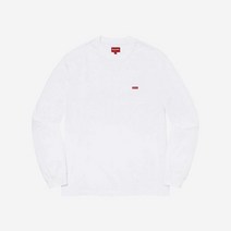 슈프림 스몰 박스 롱슬리브 티셔츠 화이트 Supreme Small Box L/S T-Shirt White