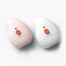 개인정보보호 물방울 스탬프 롤러 2세트, 핑크+화이트