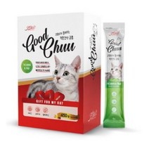 굿츄 고양이 착한 간식 게살 15g, 가다랑어 + 게살 혼합맛, 60개