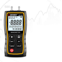 마노메타 측정기 디지털 차압계 음압 측정 기계압, SW512B