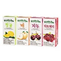 MK 프레주 드링크 4종 190mlX24팩 청귤 배 자두 타트체리 생과일 주스 쥬스 과일 착즙 추천, 일화 프레주 드링크 청귤 190mlx24팩