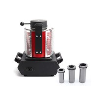 알루미늄 금속 구리 용해로 용광로 납 주조기 금 은, 220v  블랙 1KG