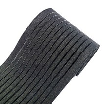 [청라핸즈] 고탄력 허리고무밴드 탄력밴딩 100mm 복대블랙(16-306)