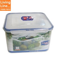 Living 락앤락 정사각형 대형 밀폐용기 3.7L 물받이 깔판 포함 야채통 냉장고 보관용기, 대표상품, [ 1개 ]