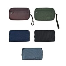 안스골프 안스타겟 골프파우치 고급파우치 골프가방, 브라운, -