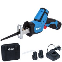 ES산업 LS1012RS 충전미니컷소 배터리2개 세트 컷쏘, 단품