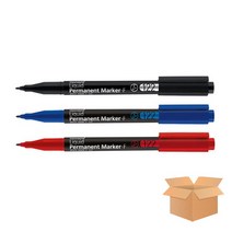 (모나미) 생잉크 네임펜 F122 (가는닙) 12자루X1타, 검정