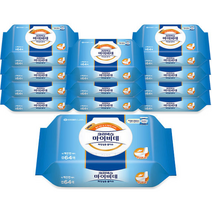 크리넥스 마이비데 물티슈 캡형 46매, 12개