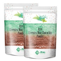 아레스 그린티 민트 초코칩 파우더, 800g, 2개