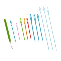 뜨개질 직조기 후크 도구 세트 및 9pcs 플라스틱 바늘 털실 직조기 Crochecting 후크, 멀티, 1개