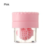 회전 청소기 솔 걸레 새로운 수동 회전식 콘택트 렌즈 클리너 케이스 1 개 휴대용 미용 동공 보관 청소 메이크업 컨테이너 도구, 03 03