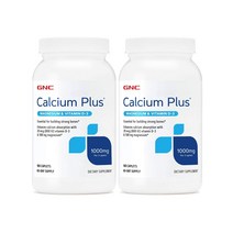 GNC 칼맥디 칼슘 마그네슘 비타민D 180정 X 2팩