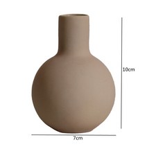 수경재배기만들기 스펀지 키트 스마트팜 창의력 북유럽 Morandi 미니 작은 꽃병 세라믹 공예 말린 꽃 정렬, 02 J