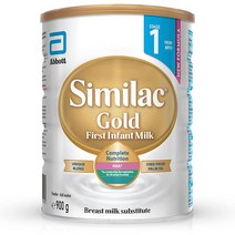 Similac 골드 팜오일 프리 첫 번째 신생아용 분유 씨밀락 영국분유직구 900g, 6묶음