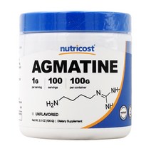 Nutricost 아그마틴 파우더 무맛 1000 mg 100 g