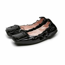 로저비비에 여성 비브 포켓 블랙 플랫슈즈 RVW60228980 OM8 B999