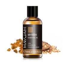 선인장씨오일30ml 아로마 테라피 마사지 오일 Myrrh 순수 천연 에센셜 회향 바질 클라리 세이지 파인 네들, 01 30ml_05 Myrrh Oil