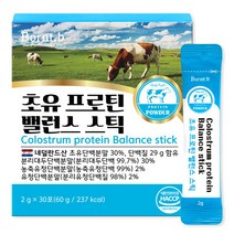 본트비 초유 프로틴 밸런스 스틱 30p, 2g, 1세트