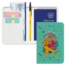 kk 정품 디즈니 레트로북 해킹방지 여권 케이스 지갑 수납 여행파우치 소품