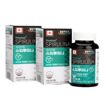 스피루리나 피부영양제 중년 중장년 여성 알칼리 2box Spirulana 스피루니나 먹는법 대용량 혈압 피부노화