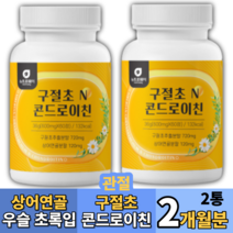 손가락손목발목무릎관절 구절초 콘드로이친 상어연골 우슬분말 보스웰리아 초록입홍합 셀렌 버드나무껍질, 2박스