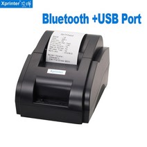 XPRINTER 송장 프린터 택배 라벨기 라벨 출력기 프린터기 58mm pos 블루투스 usb for mobile phone android ios windows 열 영수증 및, 블루투스 USB 포트, au 플러그
