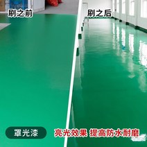 에폭시 수지 페인트 건축자재 수성 실내 실외 시멘트 내마모성 방지 바닥 방수 D 53, 바니시(투명색), 1리터