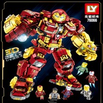 중국레고호환 LY76066 대형 아이언맨 헐크버스터 2008pcs, C
