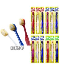 일본 Ebisu 에비스 프리미엄 칫솔 8종류 잇몸 케어 광폭 어금니 부드러운 칫솔, 81호 광폭 부드러운모