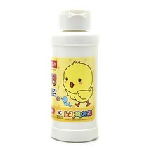 [성실한오피스] 동아 딩동댕 그림물감 200ml 병타입 대용량 수채화물감 (흰색)