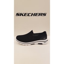 스케쳐스 고 워크 5 쿨 슬림하고 깔끔한 메모리폼 쿠션 이중 경도 아웃솔로 안정성과 지지력 족저 근막염 더운 여름 시원하게 신을 수 있는 폭신한 슬립온