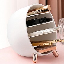 화장대 공관활용 립스틱 마스카라 뷰티정리대 아이방 메이크업케이스 보관, 로즈핑크